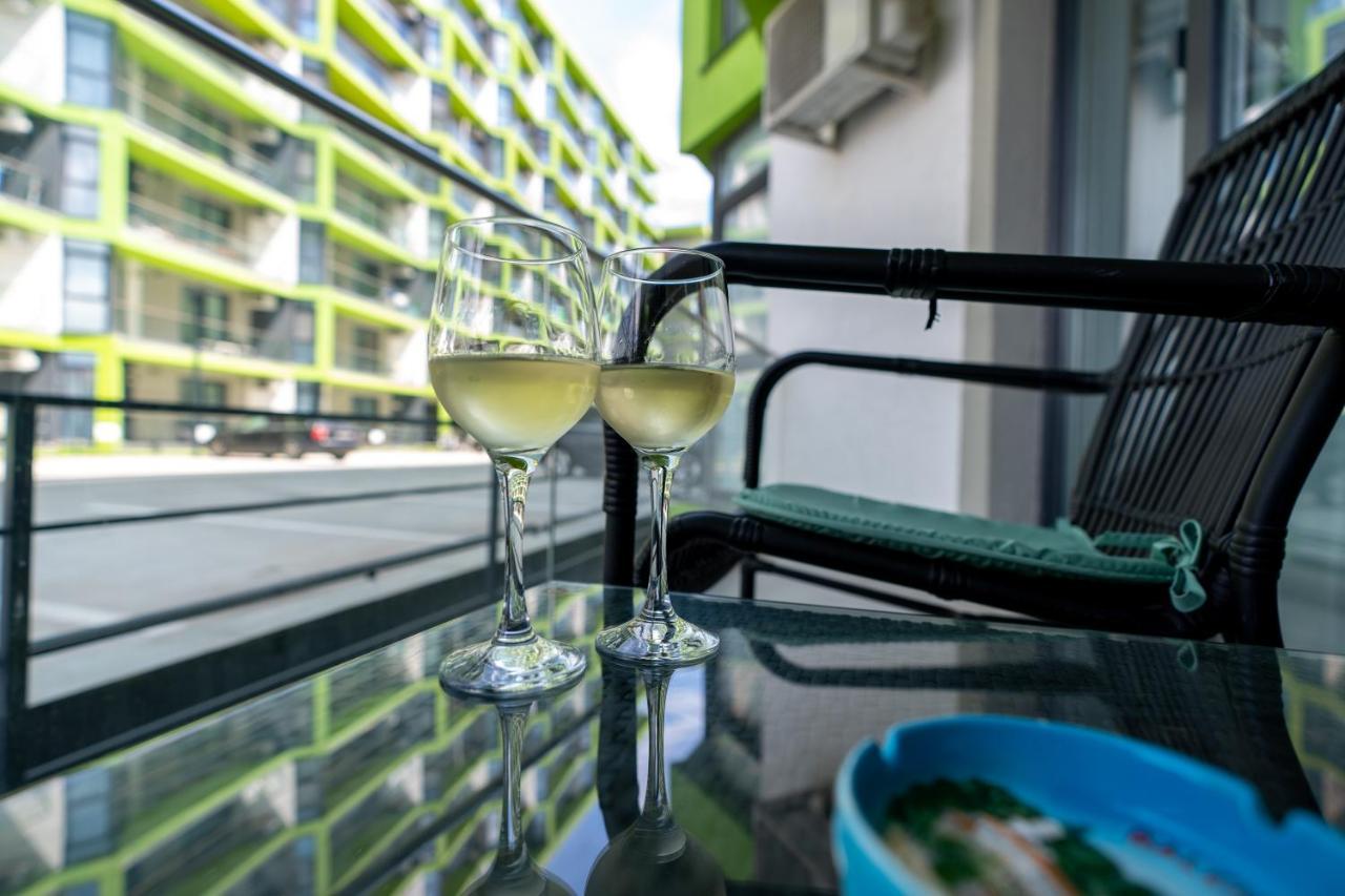 San Francisco Aparthotel Pool & Spa Mamaia Nord Năvodari Kültér fotó