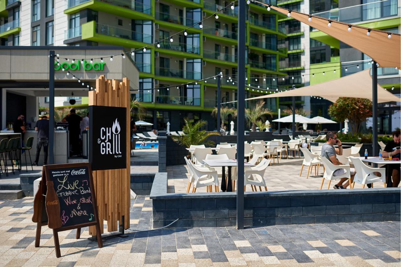 San Francisco Aparthotel Pool & Spa Mamaia Nord Năvodari Kültér fotó
